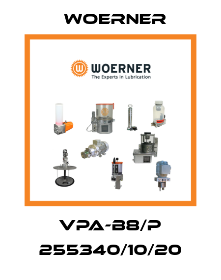 VPA-B8/P 255340/10/20 Woerner
