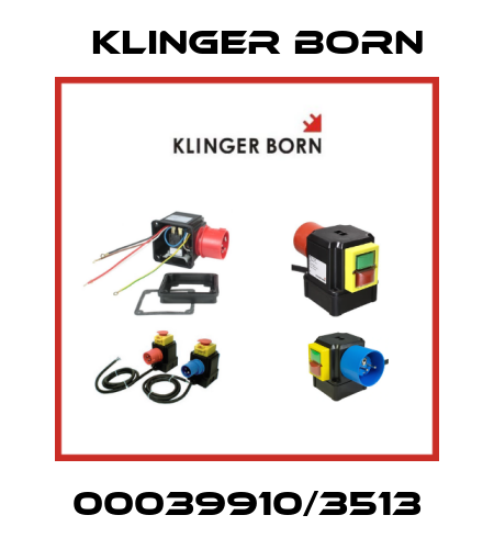 00039910/3513 Klinger Born