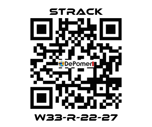 W33-R-22-27 Strack