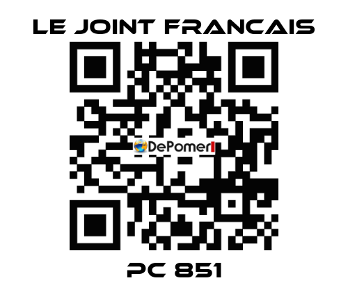 PC 851 LE JOINT FRANCAIS