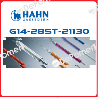 G14-28ST-21130 Hahn Gasfedern