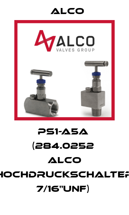 PS1-A5A  (284.0252  Alco Hochdruckschalter  7/16"UNF)  Alco