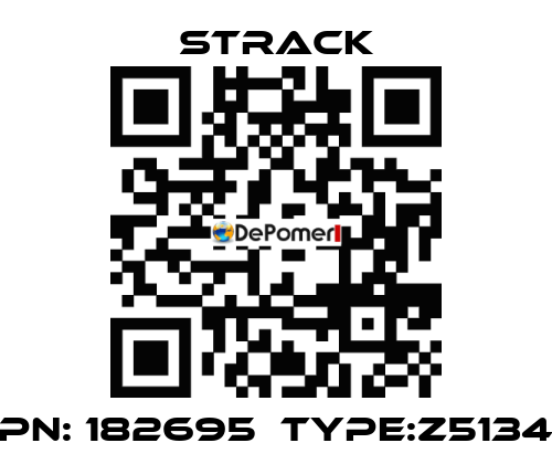 PN: 182695  Type:Z5134 Strack