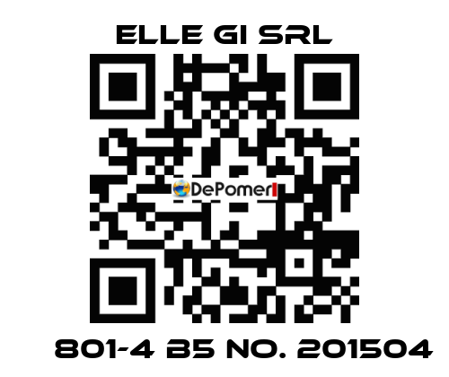 МС801-4 B5 No. 201504 ELLE GI SRL
