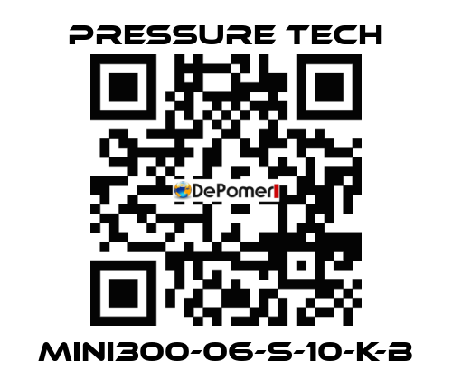 MINI300-06-S-10-K-B Pressure Tech