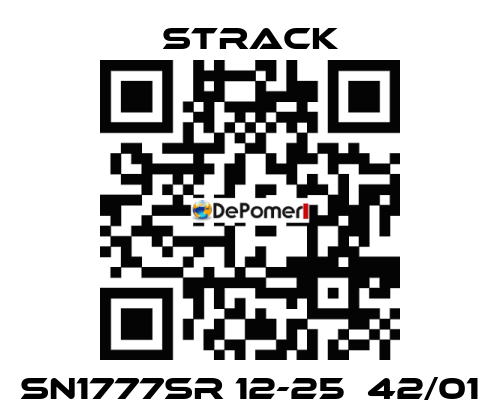 SN1777SR 12-25  42/01 Strack