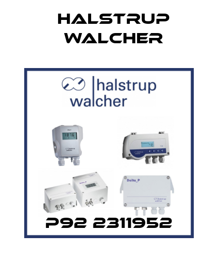 P92 2311952 Halstrup Walcher