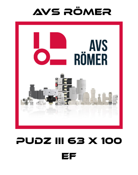 PUDZ III 63 X 100 EF Avs Römer