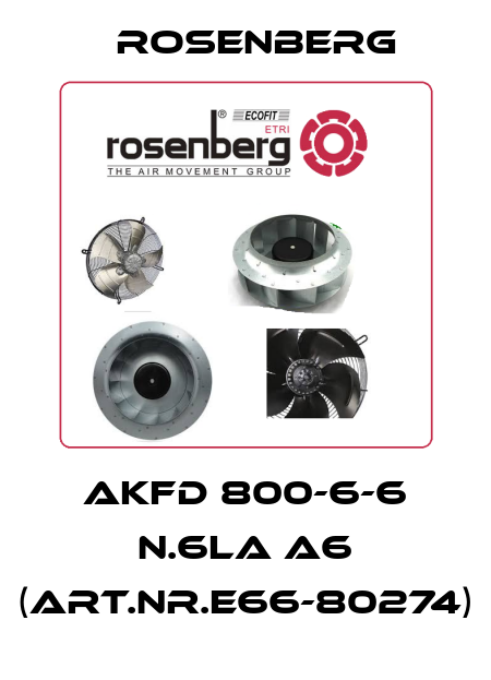 AKFD 800-6-6 N.6LA A6 (Art.Nr.E66-80274) Rosenberg