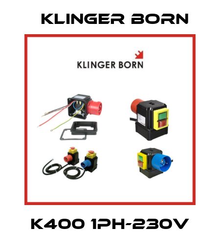K400 1Ph-230V Klinger Born