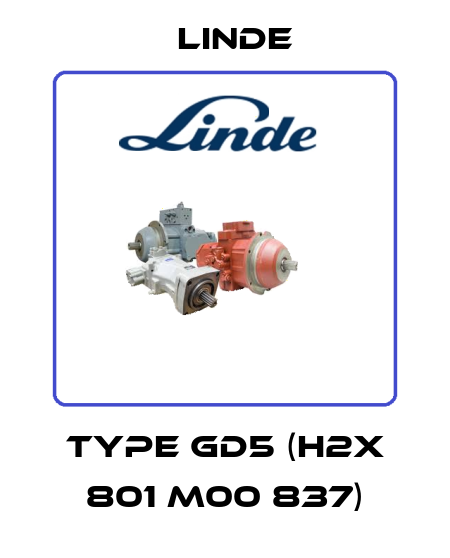 Type GD5 (H2X 801 M00 837) Linde
