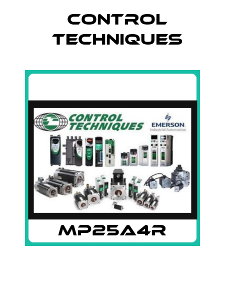 MP25A4R Control Techniques