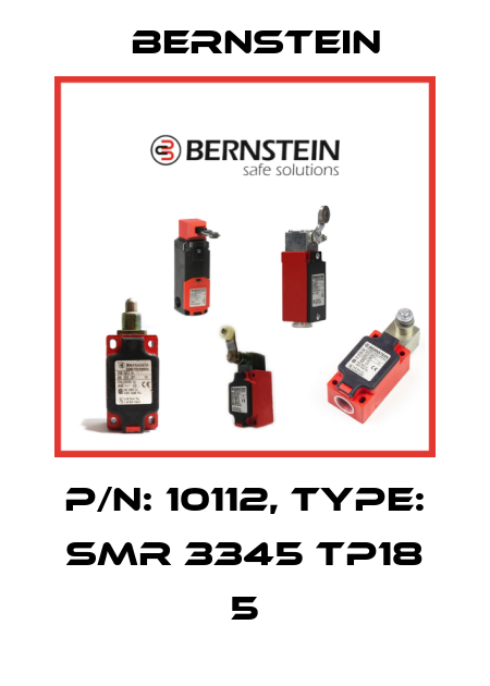 P/N: 10112, Type: SMR 3345 TP18 5 Bernstein