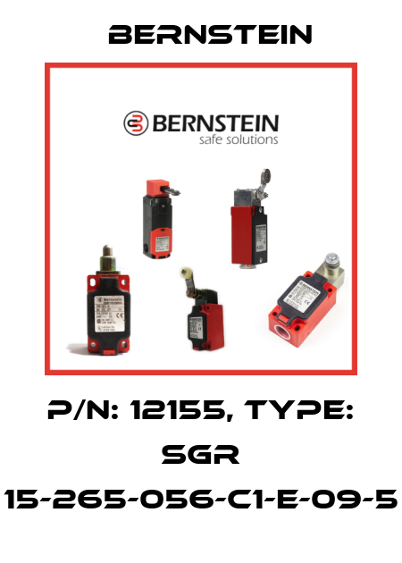 P/N: 12155, Type: SGR 15-265-056-C1-E-09-5 Bernstein