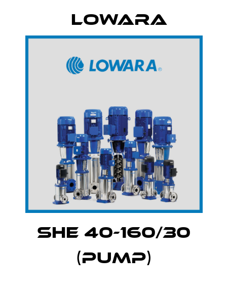 SHE 40-160/30 (Pump) Lowara