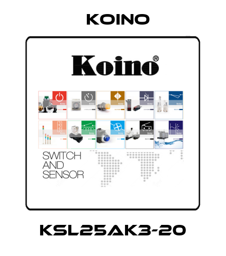 KSL25AK3-20 Koino