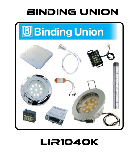 LIR1040K Binding Union