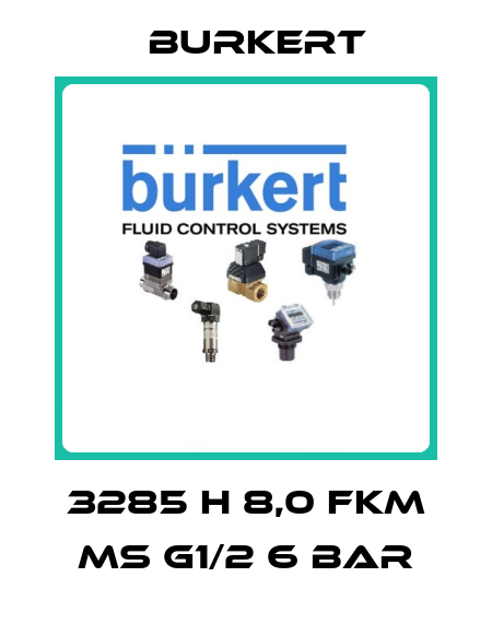 3285 H 8,0 FKM MS G1/2 6 bar Burkert