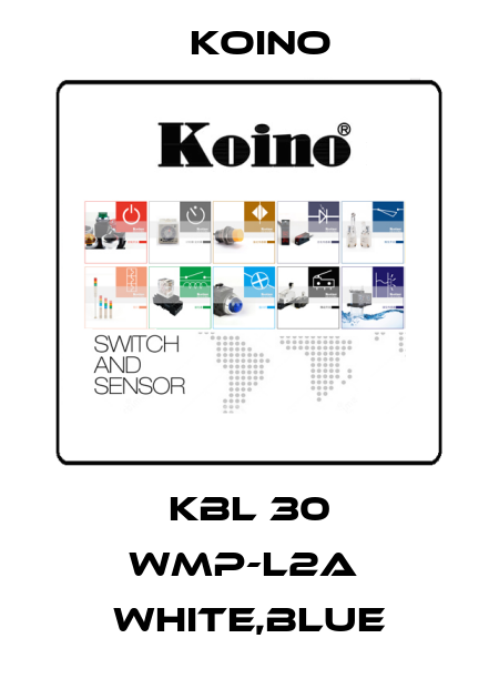 KBL 30 WMP-L2A  White,Blue Koino