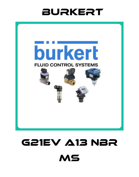 G21EV A13 NBR MS Burkert