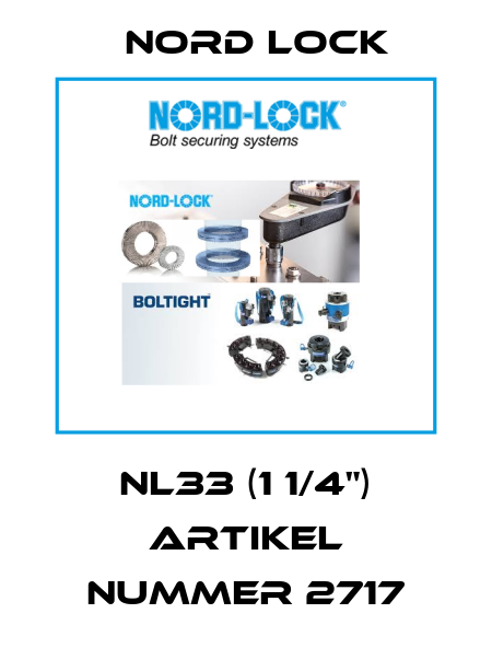NL33 (1 1/4") Artikel Nummer 2717 Nord Lock