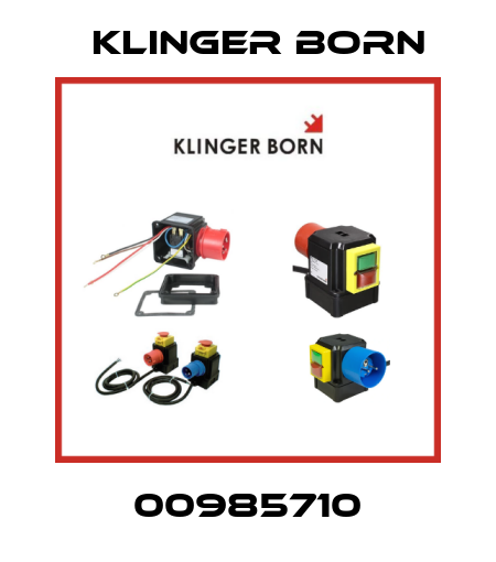 00985710 Klinger Born