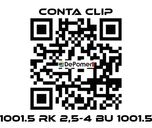 1001.5 RK 2,5-4 BU 1001.5 Conta Clip