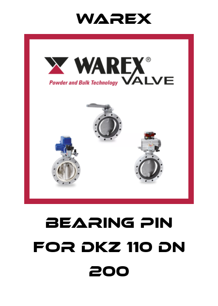 Bearing pin for DKZ 110 DN 200 Warex
