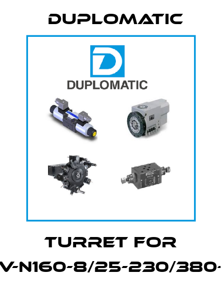 turret for BSV-N160-8/25-230/380-60 Duplomatic