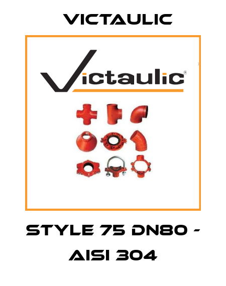 Style 75 DN80 - AISI 304 Victaulic