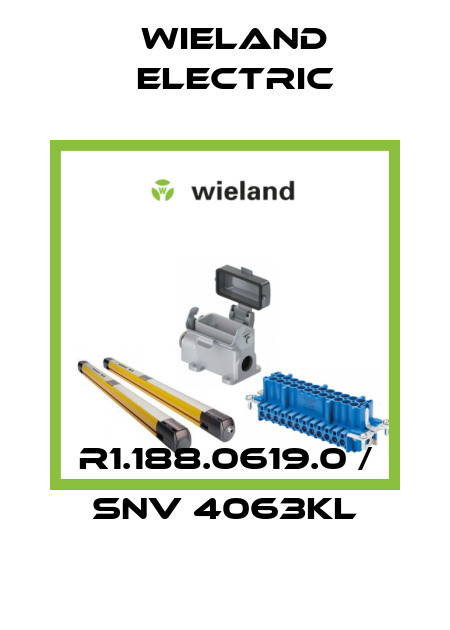 R1.188.0619.0 / SNV 4063KL Wieland Electric