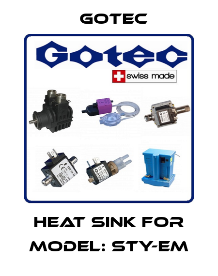 heat sink for Model: STY-EM Gotec