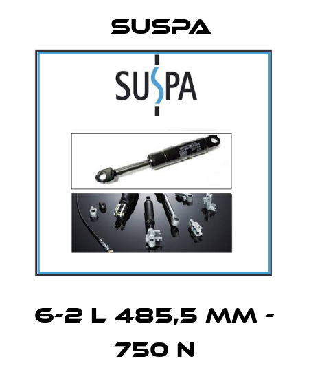 6-2 L 485,5 mm - 750 N Suspa