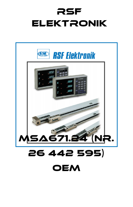 MSA671.24 (Nr. 26 442 595) oem Rsf Elektronik