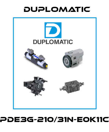 PDE3G-210/31N-E0K11C Duplomatic