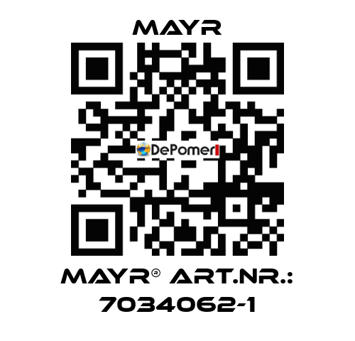 mayr® Art.Nr.: 7034062-1 Mayr