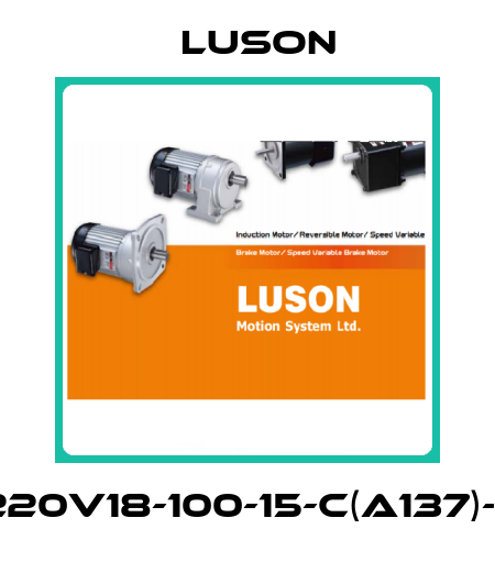 J220V18-100-15-C(A137)-G1 Luson