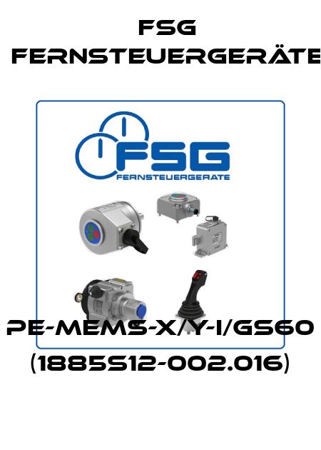 PE-MEMS-x/y-i/GS60 (1885S12-002.016) FSG Fernsteuergeräte