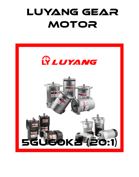 5GU60KB (20:1) Luyang Gear Motor
