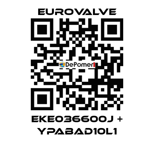 EKE036600J + YPABAD10L1 Eurovalve