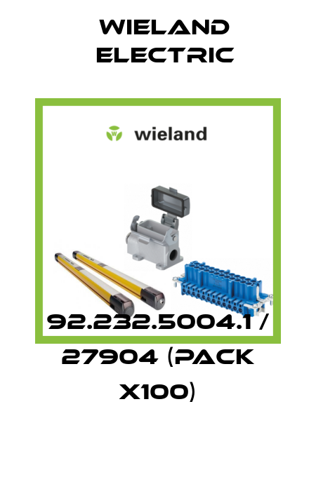 92.232.5004.1 / 27904 (pack x100) Wieland Electric