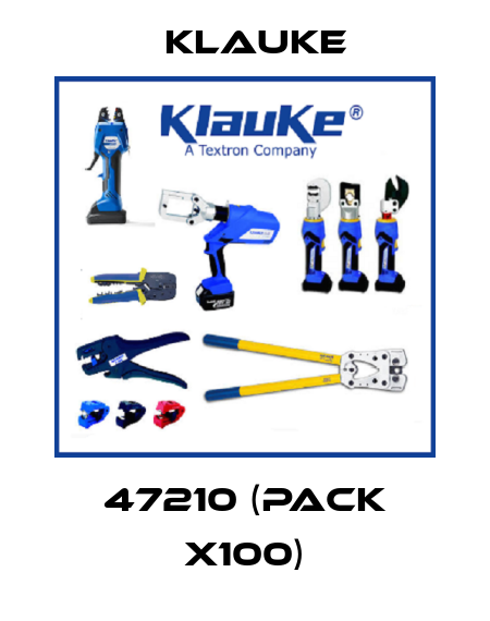 47210 (pack x100) Klauke