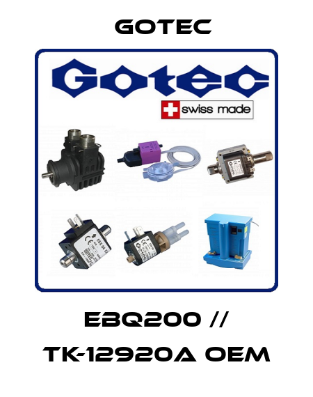 EBQ200 // TK-12920A oem Gotec