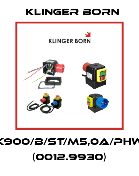 K900/B/ST/M5,0A/PhW (0012.9930) Klinger Born