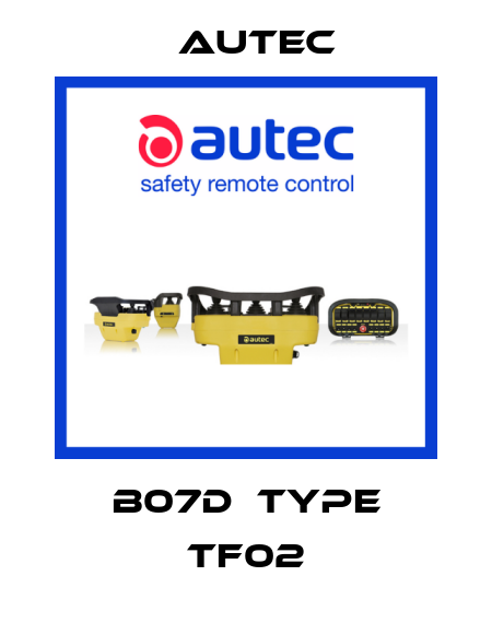 B07D  TYPE TF02 Autec