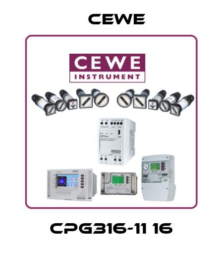 CPG316-11 16 Cewe