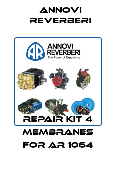 Repair kit 4 membranes For AR 1064 Annovi Reverberi
