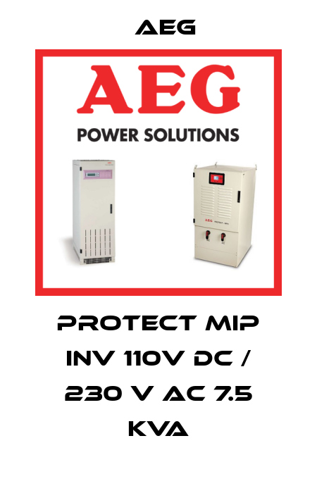 Protect MIP Inv 110V DC / 230 V AC 7.5 kVA AEG
