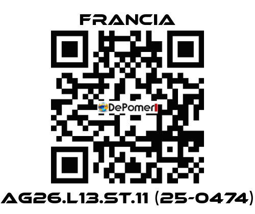 AG26.L13.ST.11 (25-0474) Francia
