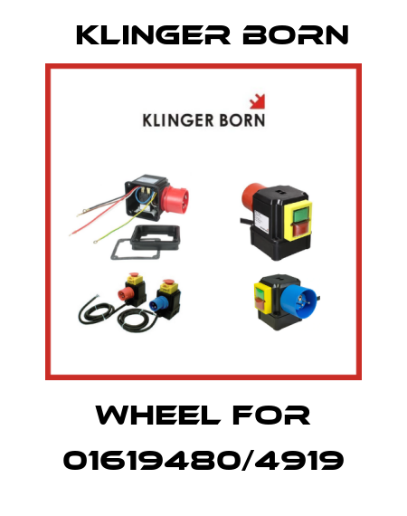 wheel for 01619480/4919 Klinger Born